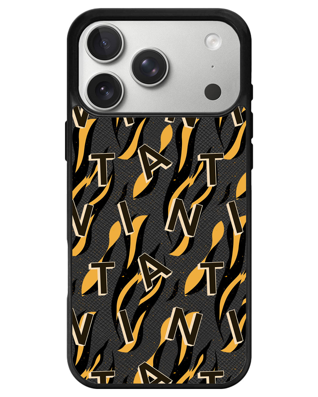 iPhone Leather Grip - Tiger Monogram 1.0