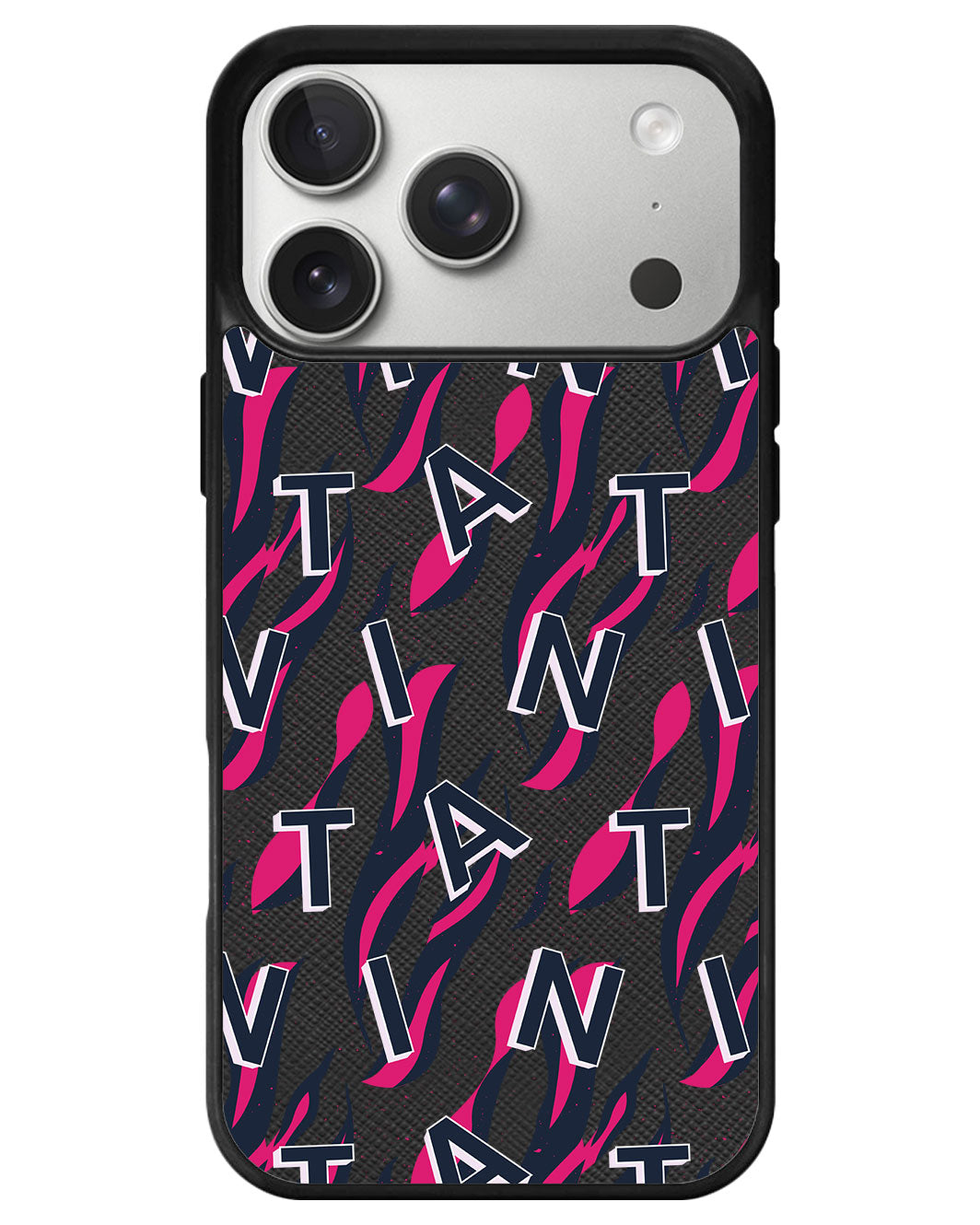 iPhone Leather Grip - Tiger Monogram 2.0