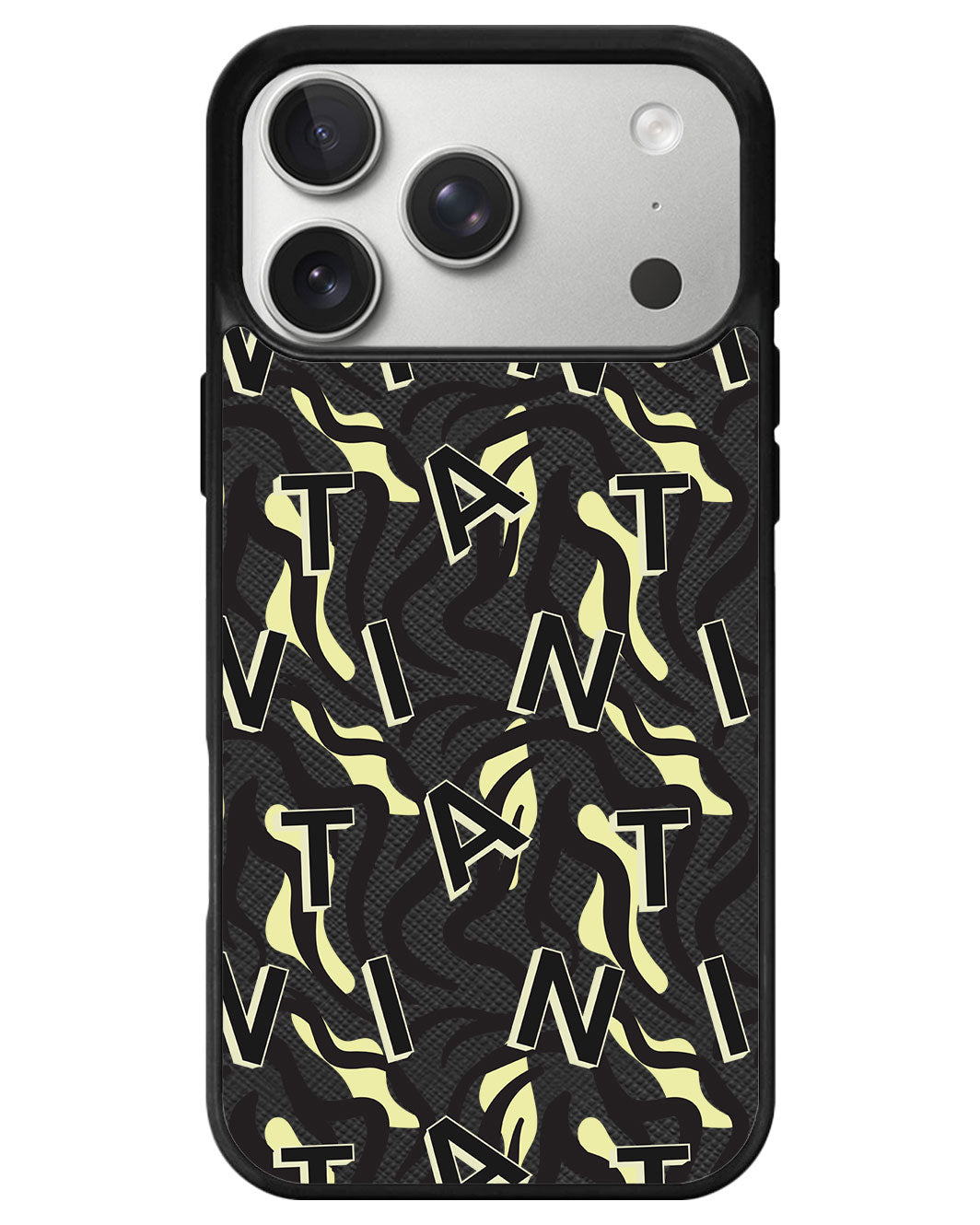 iPhone Leather Grip - Tiger Monogram 3.0