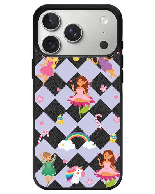 iPhone Leather Grip - Tiny Fairy