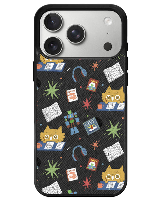 iPhone Leather Grip - Too Much Hobbies