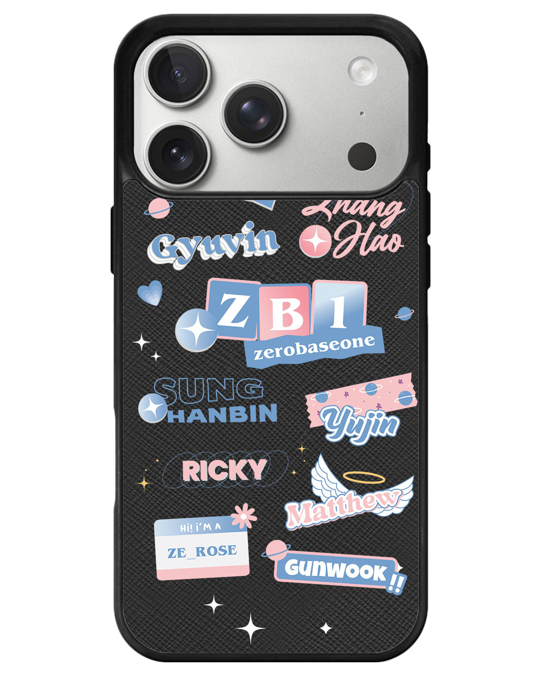 iPhone Leather Grip - Zerobaseone Members