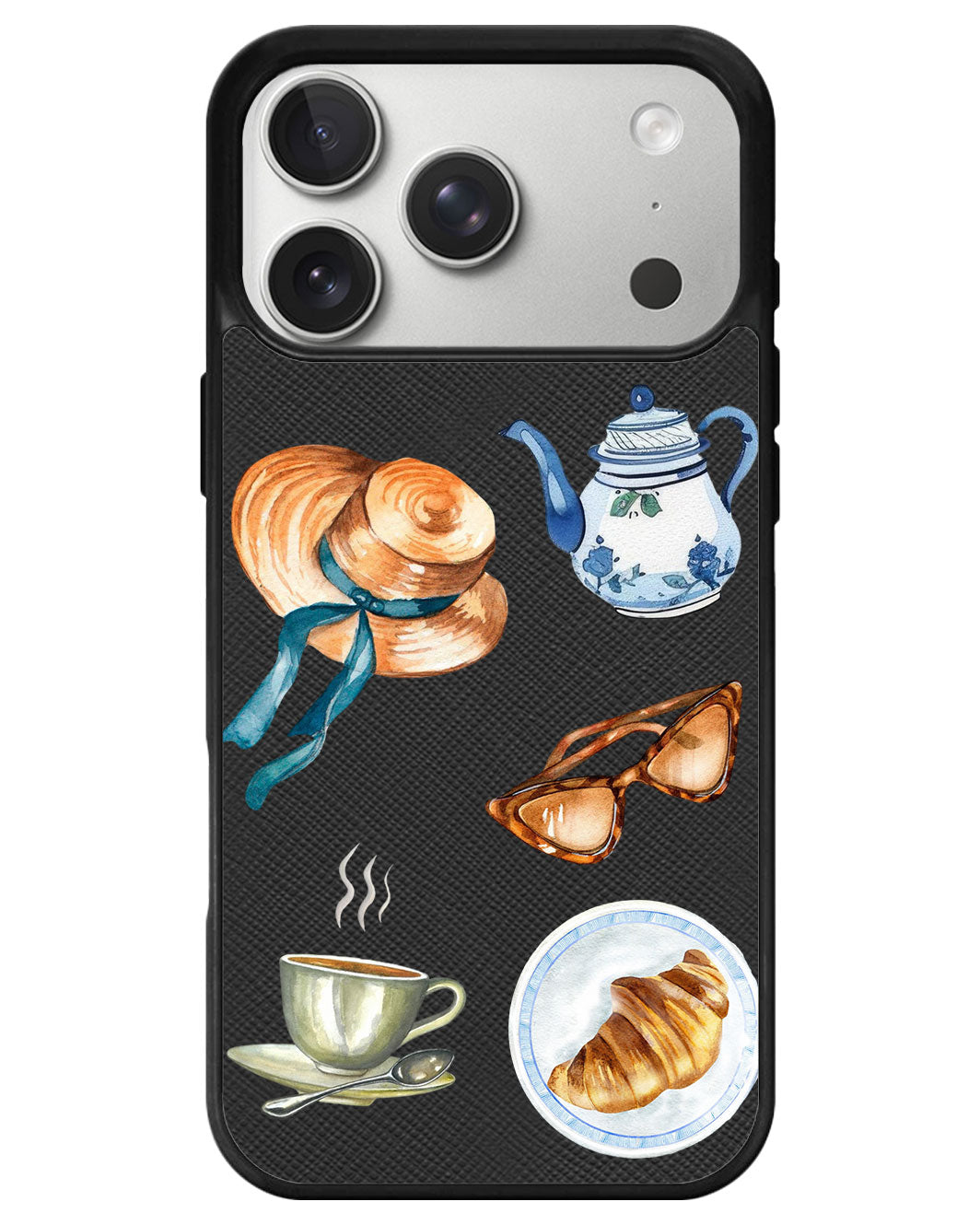 iPhone Leather Grip - Afternoon Tea