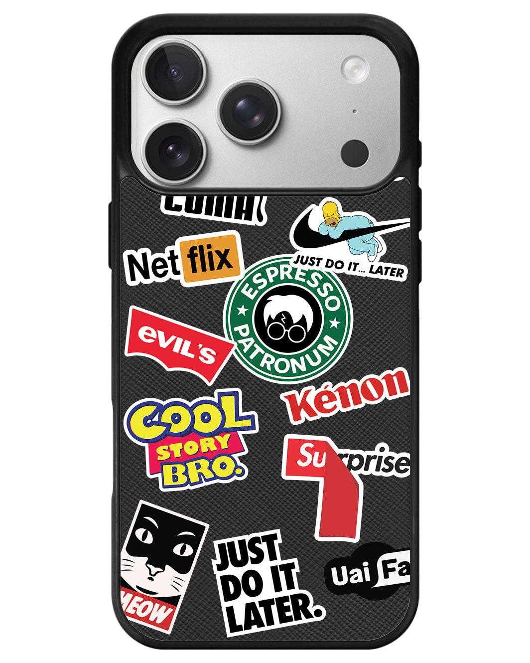 iPhone Leather Grip - Brand Parody 1.0