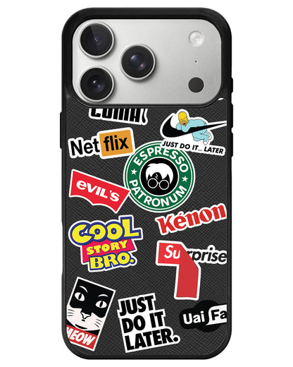 iPhone Leather Grip - Brand Parody 1.0