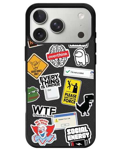 iPhone Leather Grip - Brand Parody 2.0