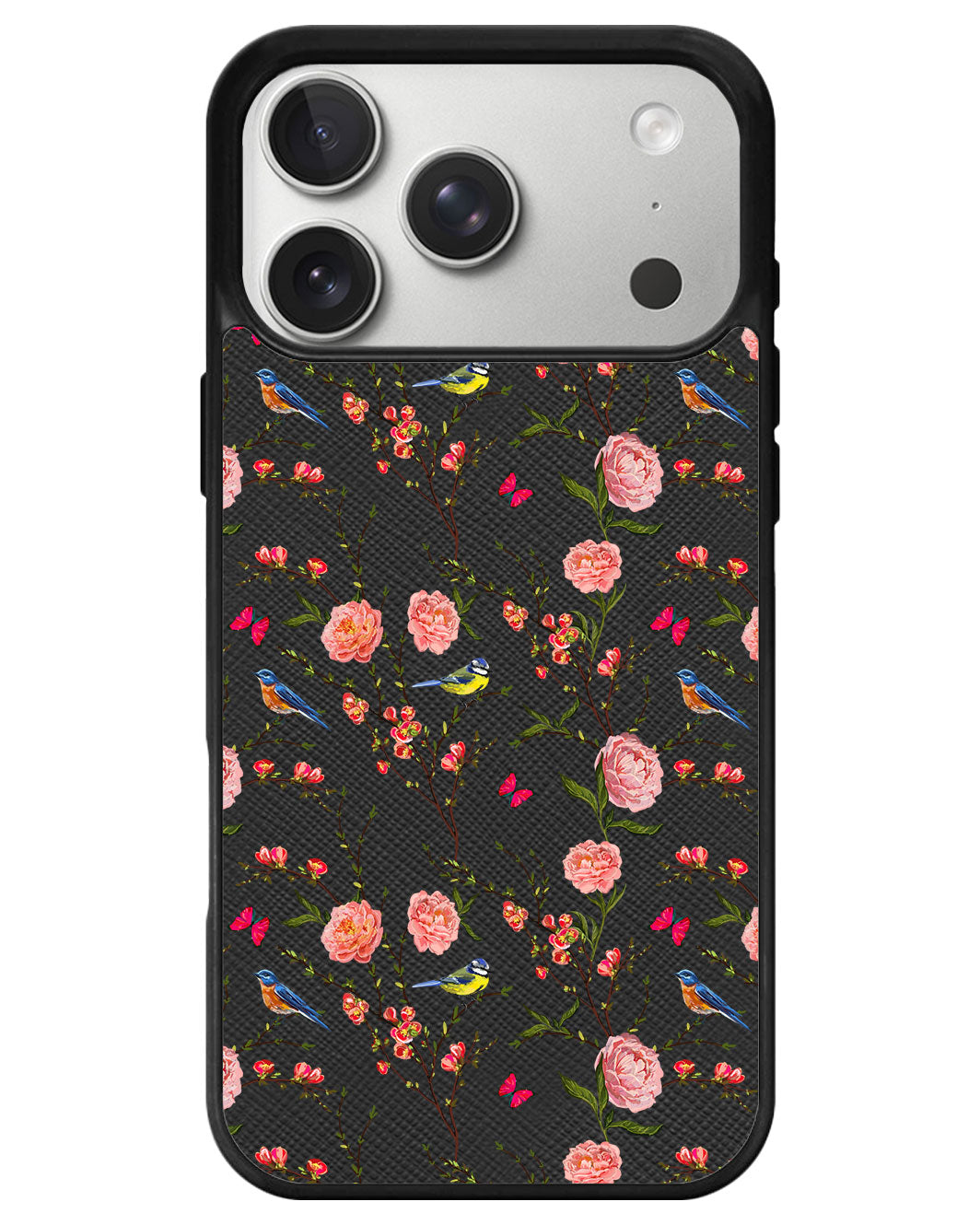 iPhone Leather Grip - Flora Gardenia