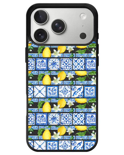 iPhone Leather Grip - Majolica Firenze