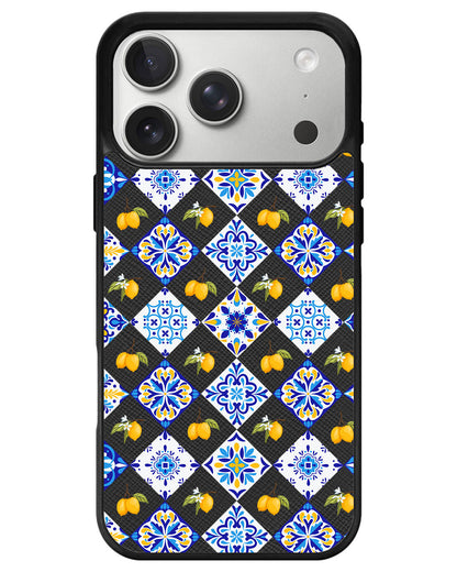 iPhone Leather Grip - Majolica Tuscany