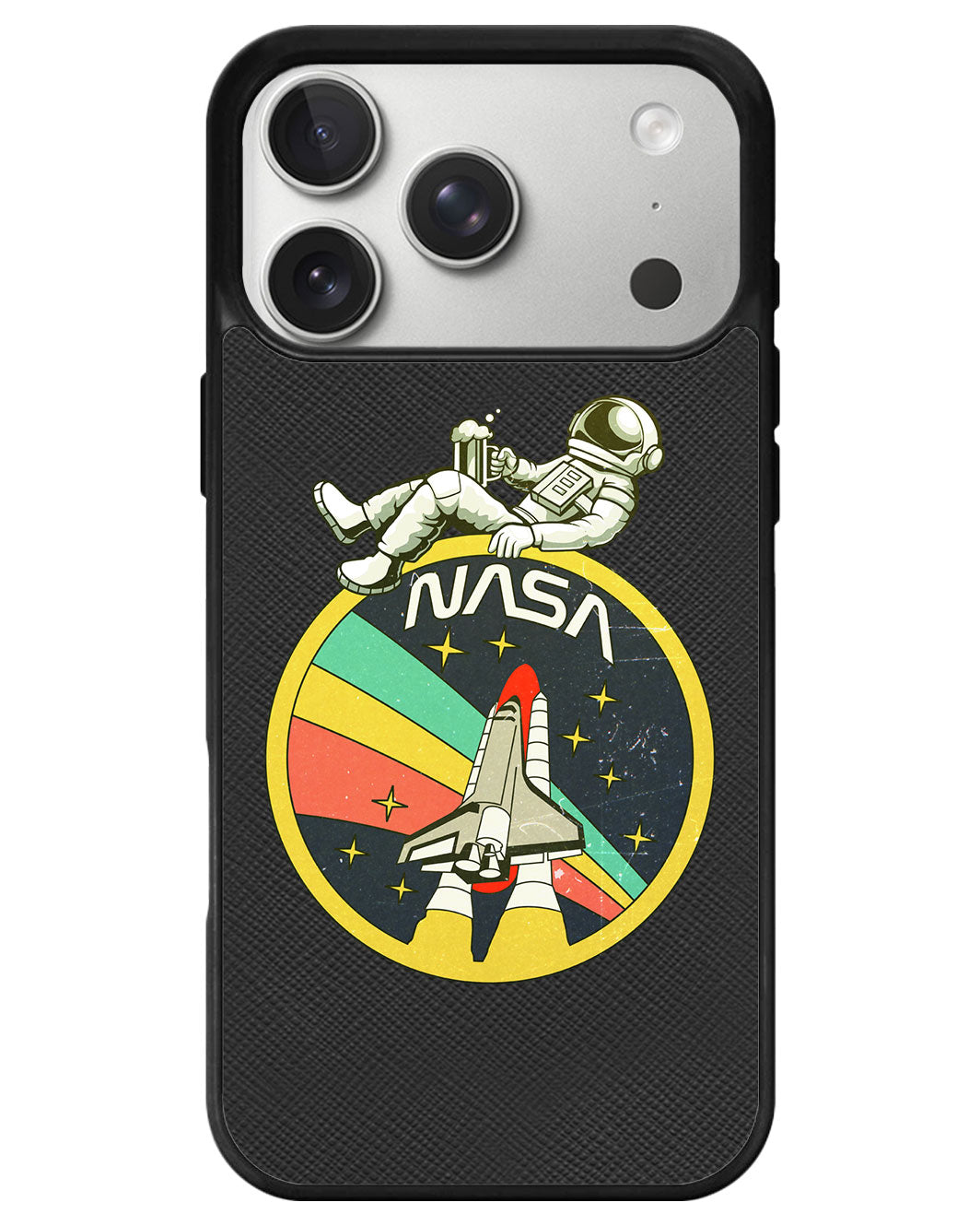 iPhone Leather Grip - Nasa