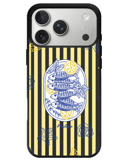 iPhone Leather Grip - Sardines 1.0