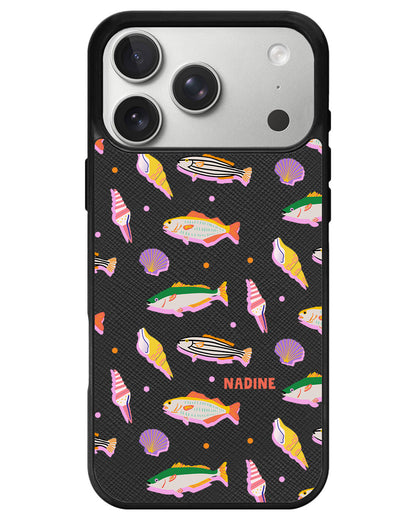 iPhone Leather Grip - Sardines 3.0