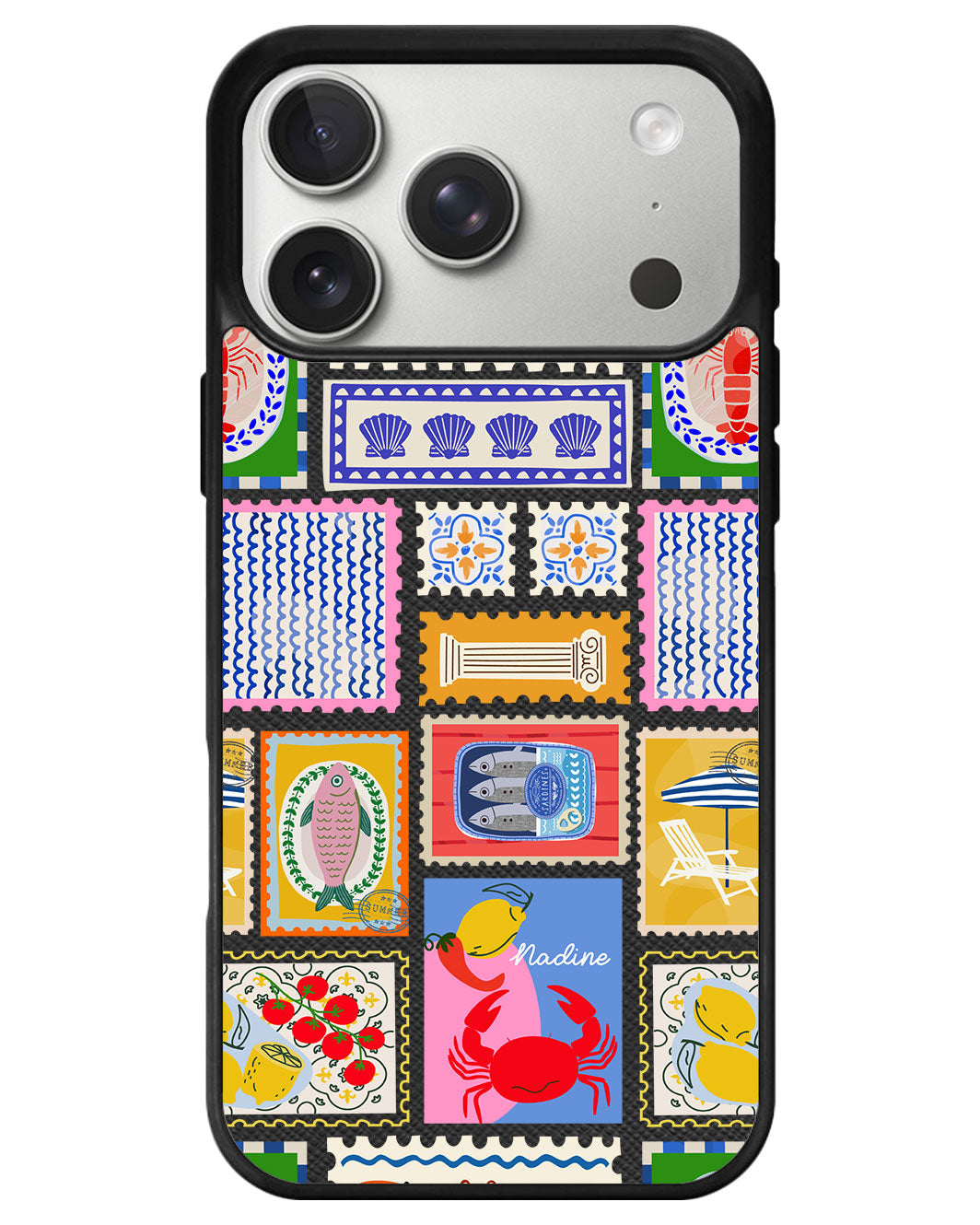 iPhone Leather Grip - Seaside Opulence 1.0