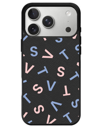 iPhone Leather Grip - Seventeen Monogram