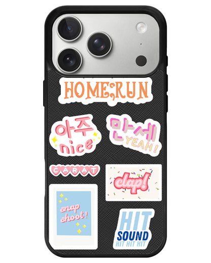 iPhone Leather Grip - Seventeen Sticker Pack
