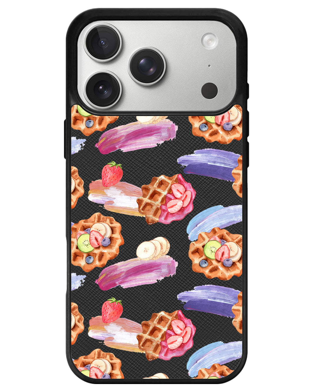 iPhone Leather Grip - Waffles