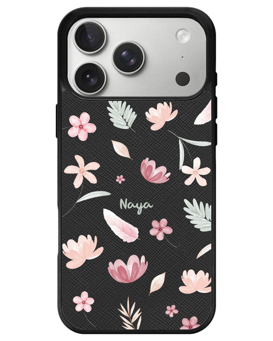 iPhone Leather Grip - Wild Flower