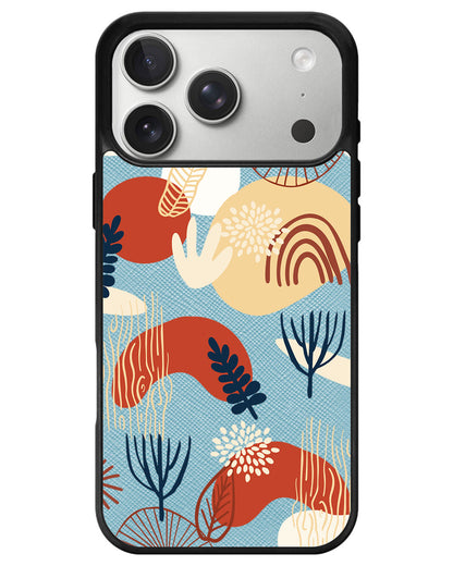 iPhone Leather Grip - Abstract 2.0