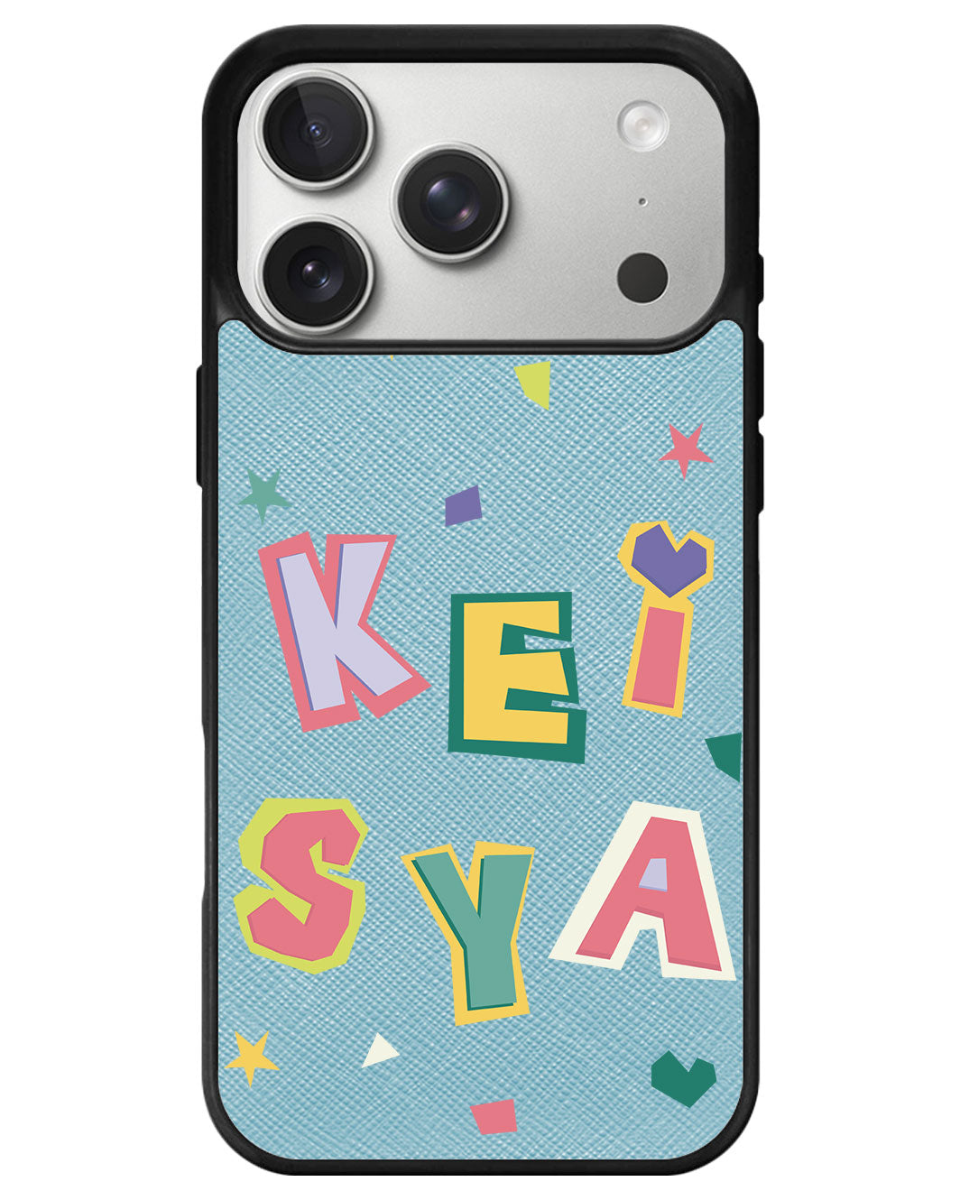 iPhone Leather Grip - Adorable Monogram 4.0