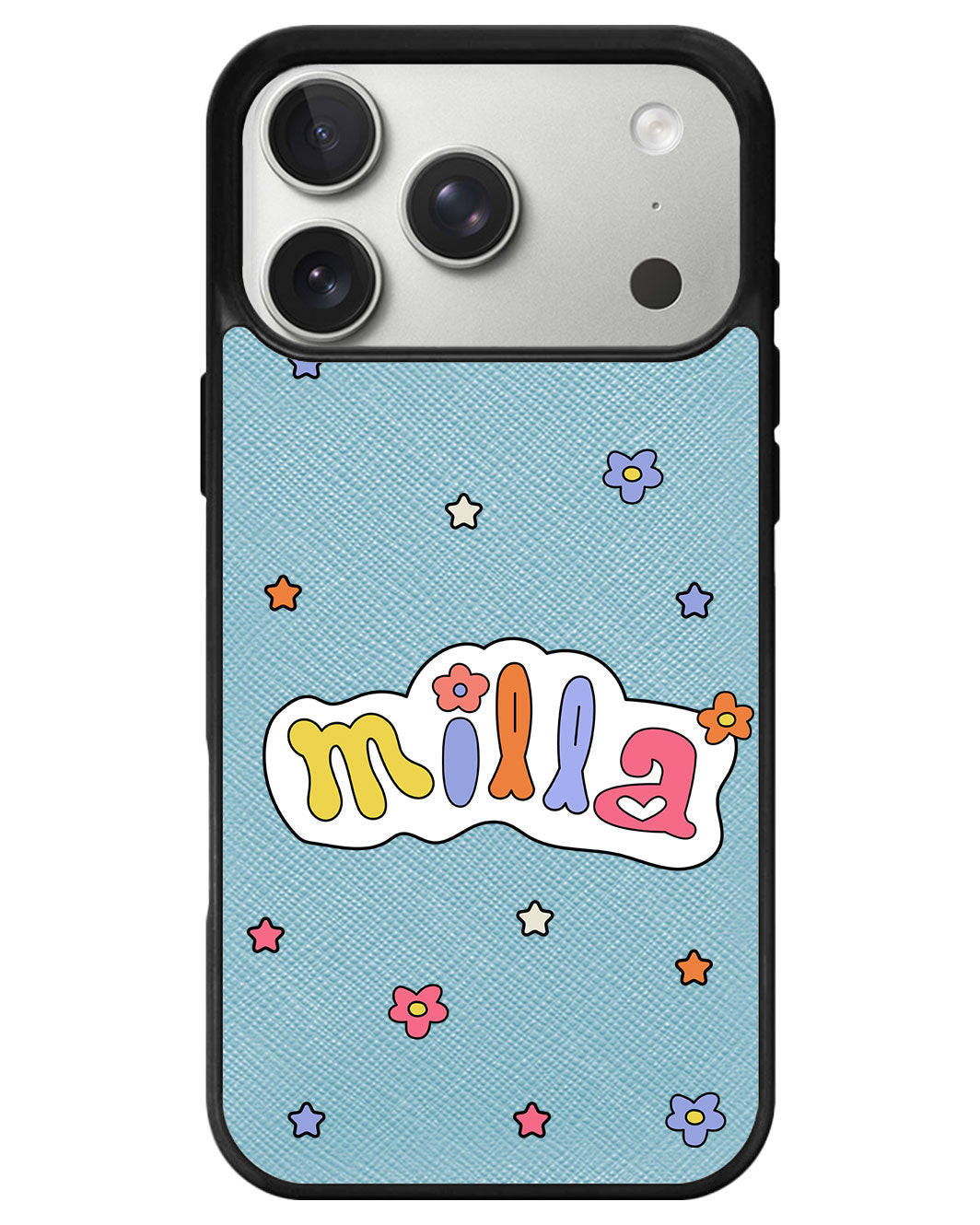 iPhone Leather Grip - Adorable Monogram 5.0