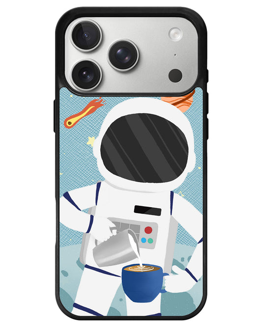 iPhone Leather Grip - Baristronaut