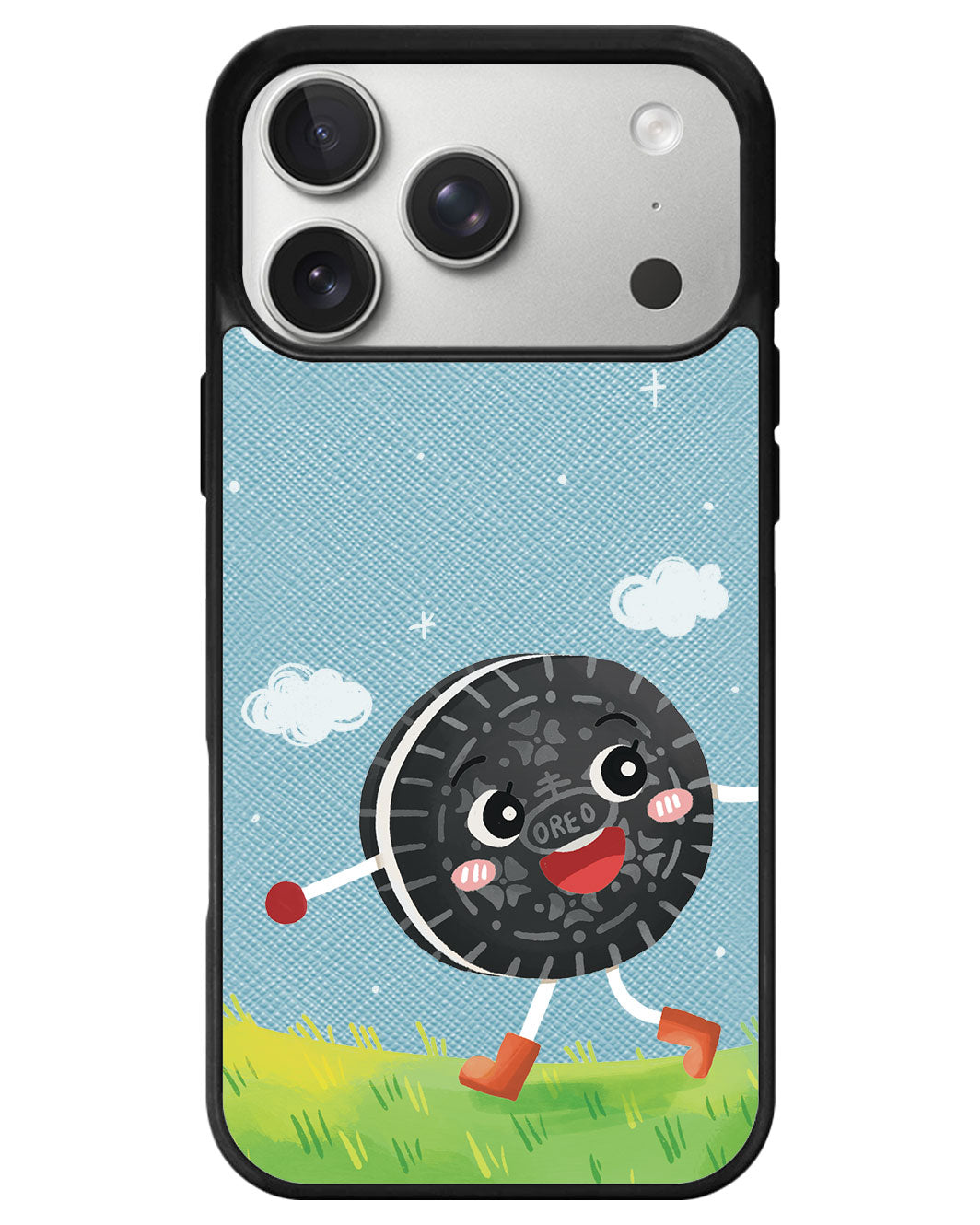 iPhone Leather Grip - Cookies to Milk (Couple Case)