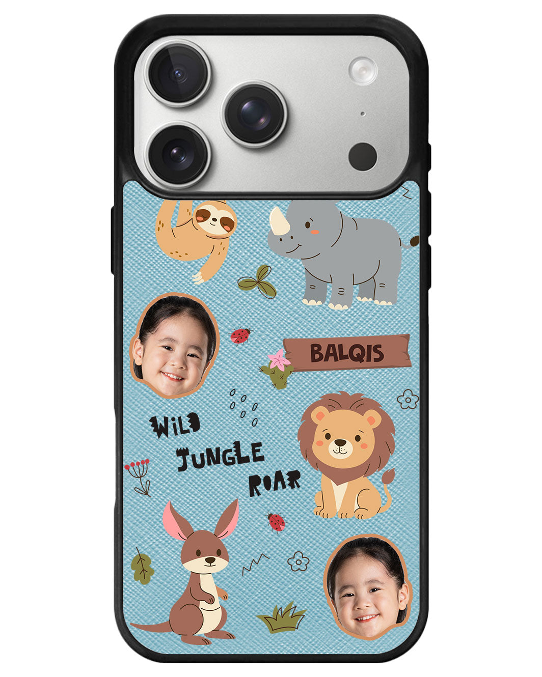 iPhone Leather Grip - Face Grid Safari 3.0