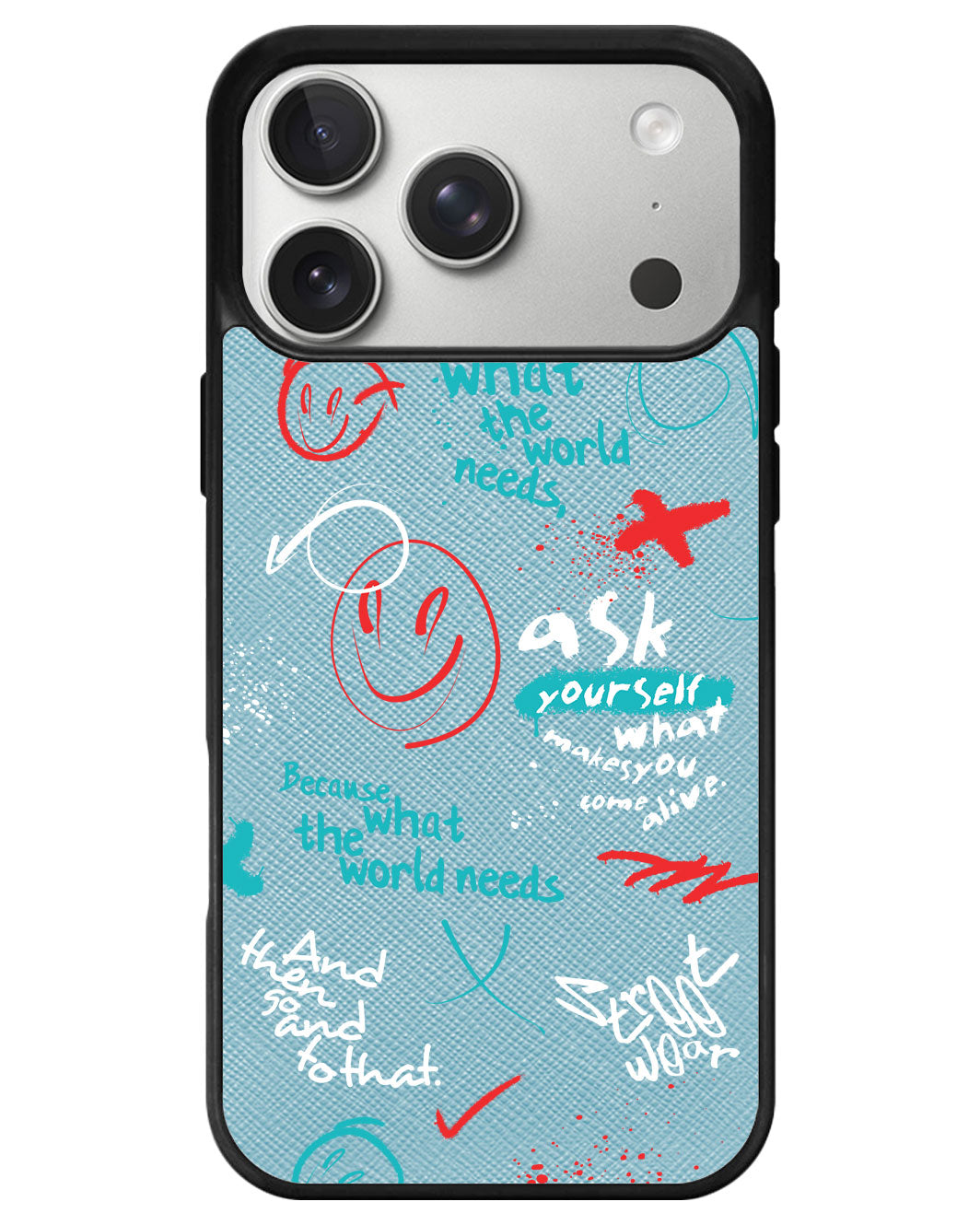 iPhone Leather Grip - Graffiti 2.0