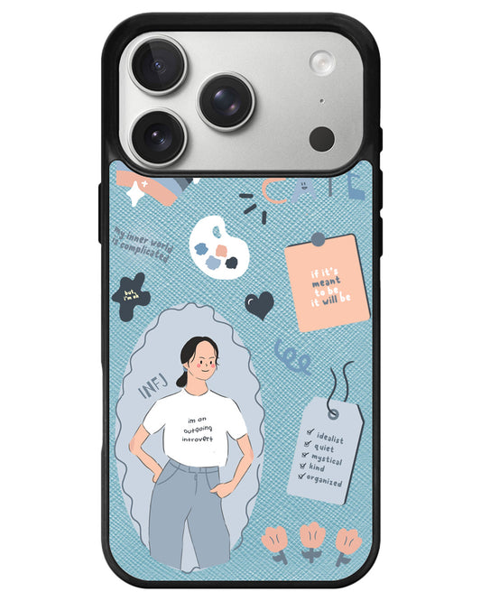 iPhone Leather Grip - INFJ