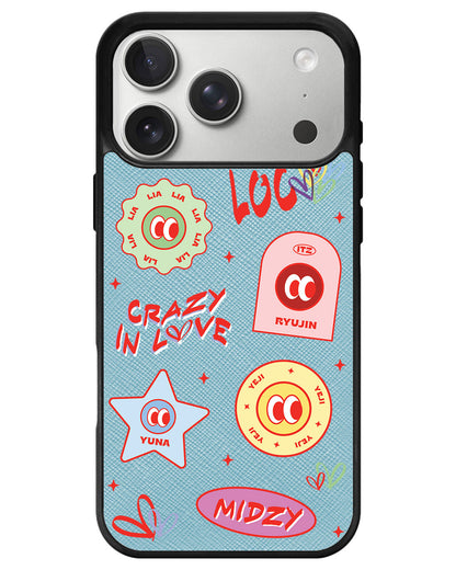 iPhone Leather Grip - ITZY Sticker Pack