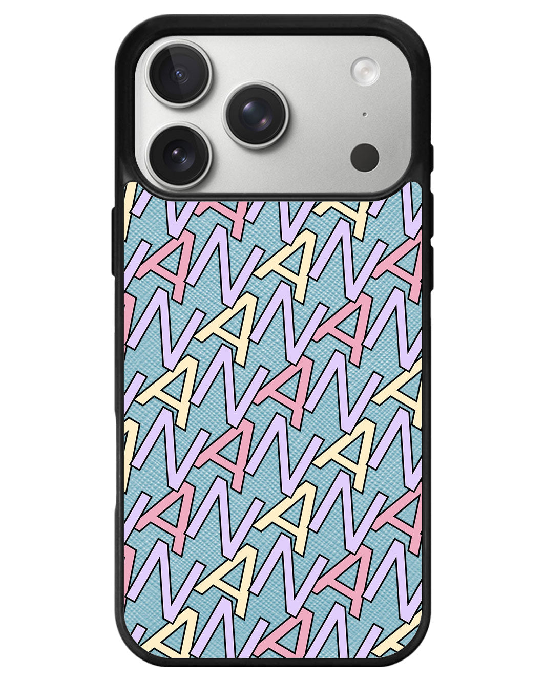 iPhone Leather Grip - Initial Monogram 5.0