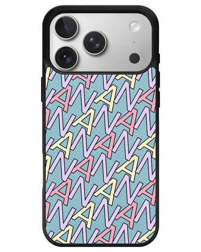 iPhone Leather Grip - Initial Monogram 5.0