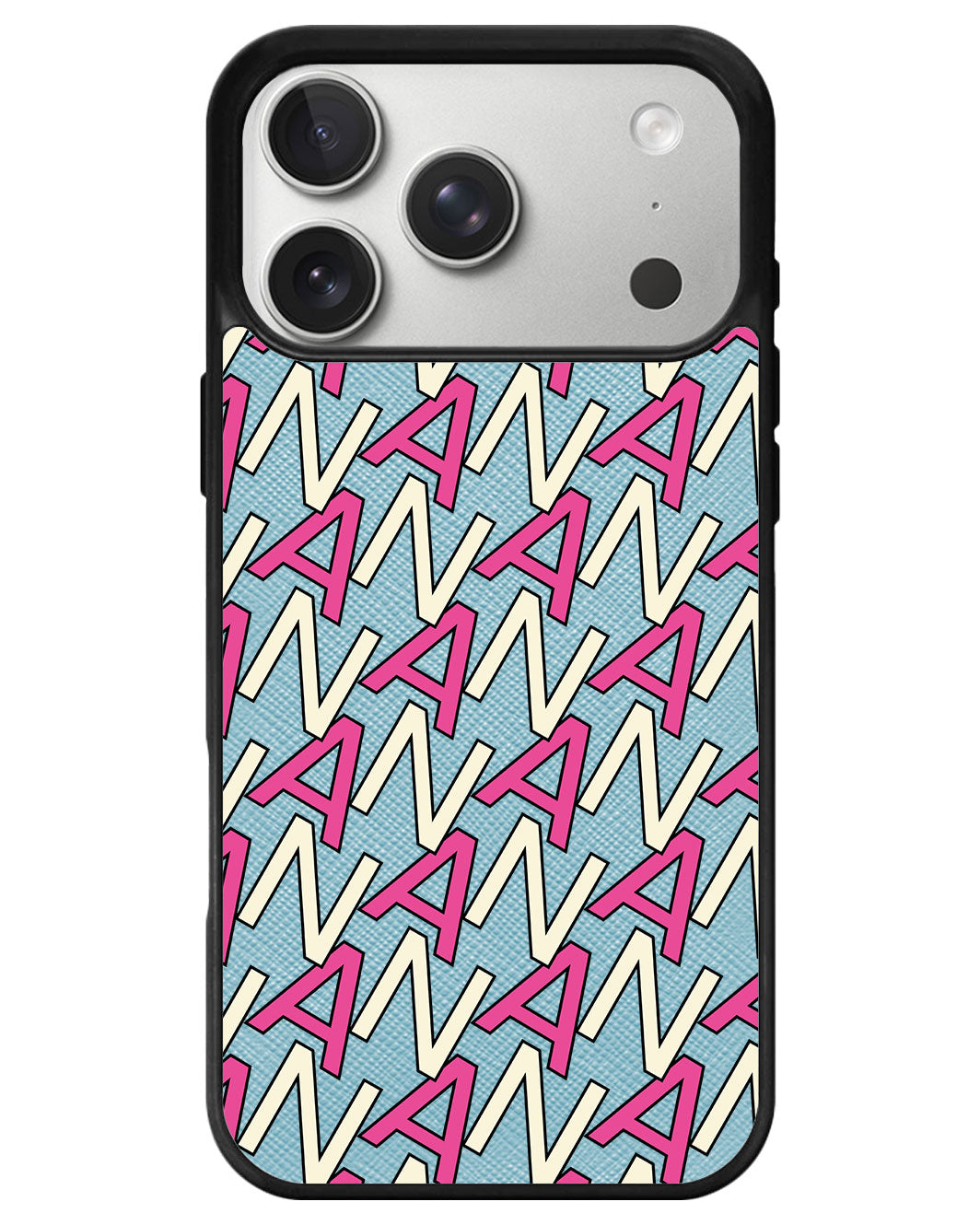 iPhone Leather Grip - Initial Monogram 6.0