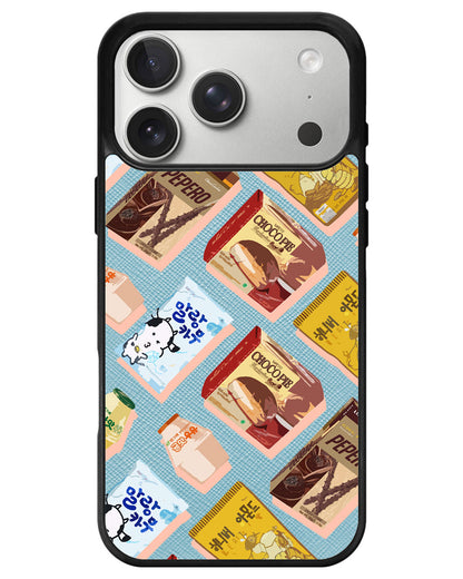 iPhone Leather Grip - K-Snack