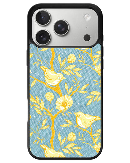 iPhone Leather Grip - Lovebird Monochrome 2.0
