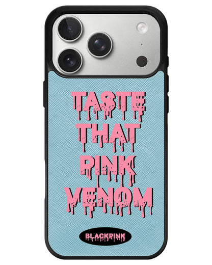 iPhone Leather Grip - Pink Venom