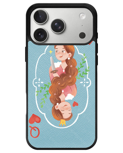 iPhone Leather Grip - Queen