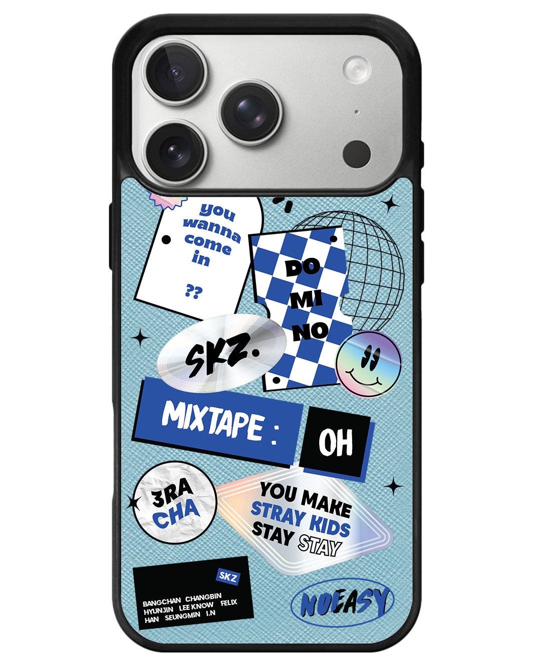 iPhone Leather Grip - SKZ Sticker Pack