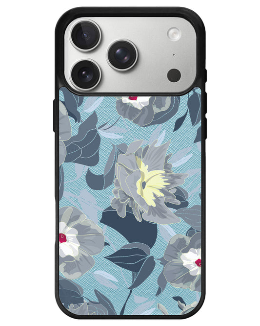 iPhone Leather Grip - September Morning Glory