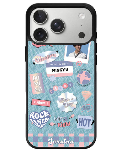 iPhone Leather Grip - Seventeen World