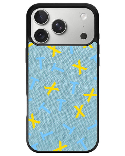 iPhone Leather Grip - TXT Monogram