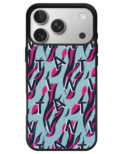 iPhone Leather Grip - Tiger Monogram 2.0