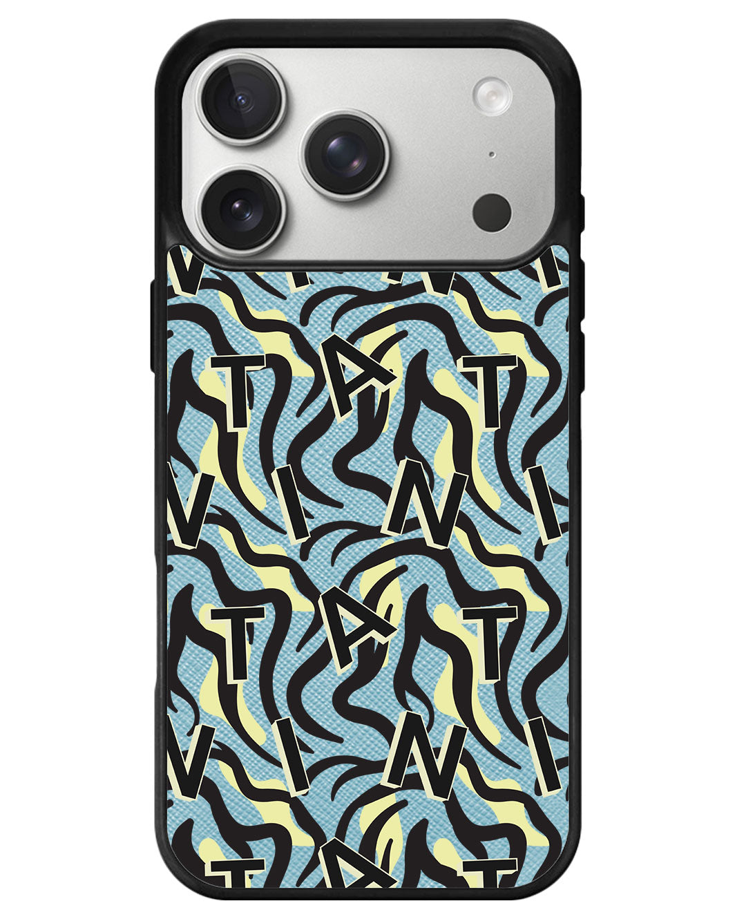 iPhone Leather Grip - Tiger Monogram 3.0