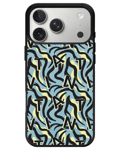 iPhone Leather Grip - Tiger Monogram 3.0