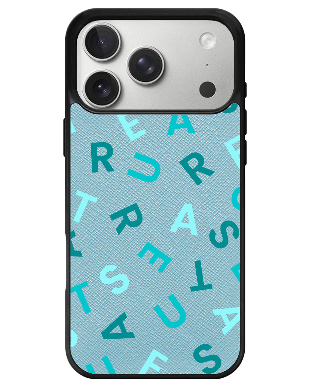iPhone Leather Grip - Treasure Monogram