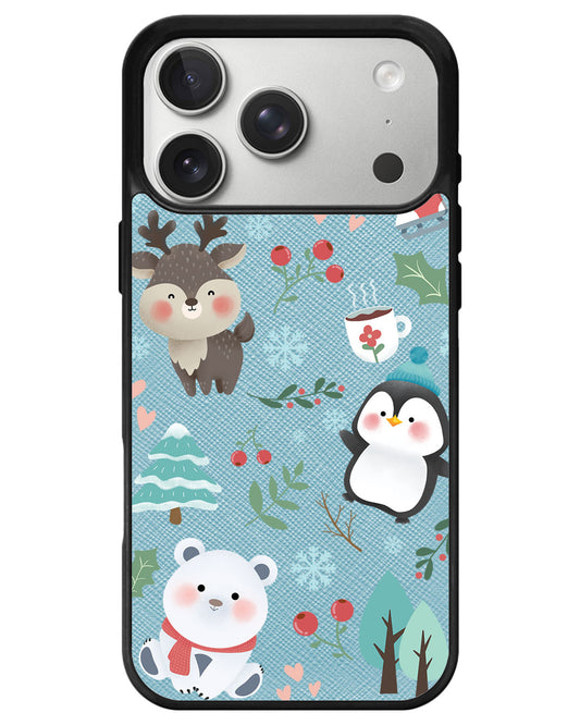 iPhone Leather Grip - Winter