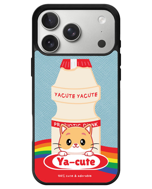 iPhone Leather Grip - Yacute Cat