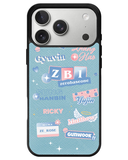 iPhone Leather Grip - Zerobaseone Members