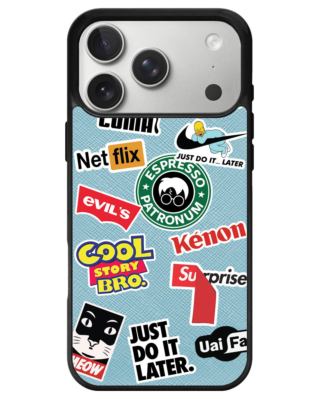 iPhone Leather Grip - Brand Parody 1.0