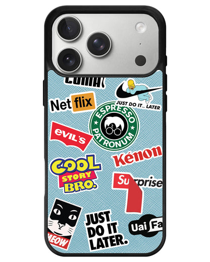 iPhone Leather Grip - Brand Parody 1.0